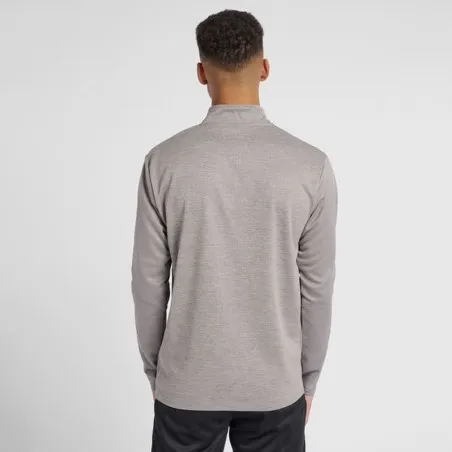 Sweatshirt Homme Authentic Zip - Gris - hummel