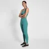Legging Femme SEAMLESS - Vert - hummel