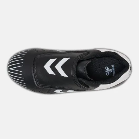 Chaussures de foot enfant Hattrick M.g. - Noir/Blanc - hummel
