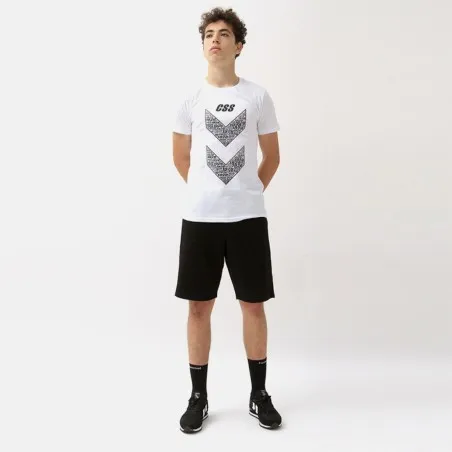 T-shirt CSS Hmlfedan - Blanc - hummel
