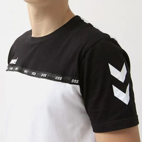 T-shirt css Teo - Blanc/Noir - hummel
