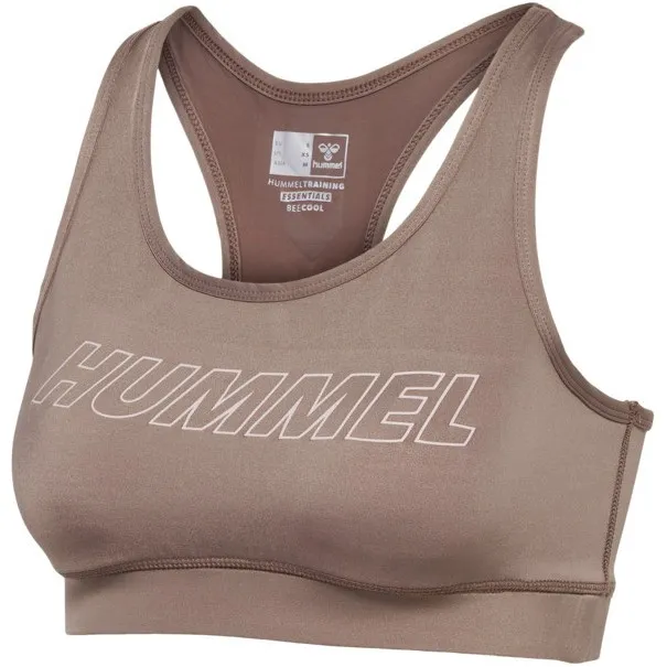 Brassière Hml Te Tola Sport Beige - hummel