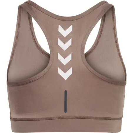Brassière Hml Te Tola Sport Beige - hummel