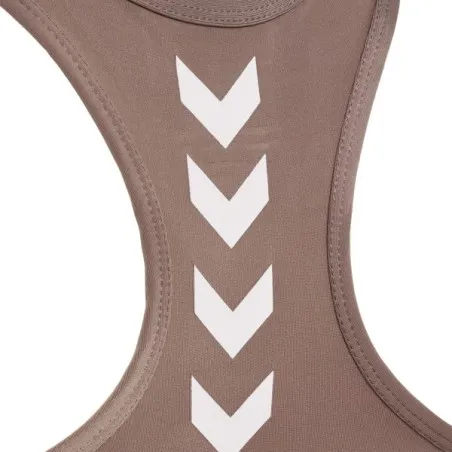Brassière Hml Te Tola Sport Beige - hummel