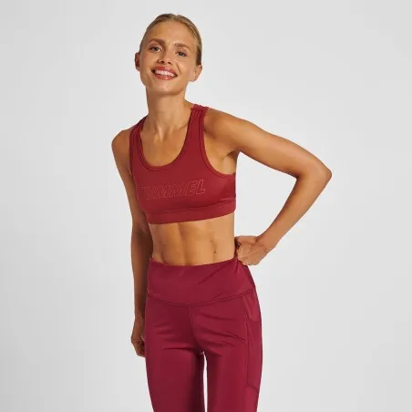 Brassière Hml Te Tola - Bordeaux - hummel