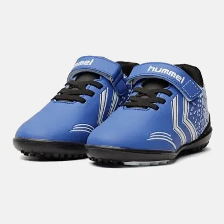 Chaussures de foot enfant Hml Kanye - Bleu/Blanc - hummel