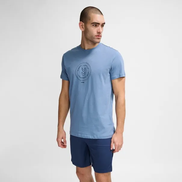 T-Shirt Homme Hmlactive S/s - Bleu - hummel