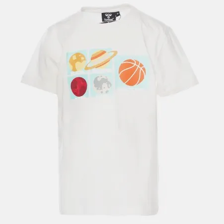 T-shirt Enfant Hmldraco S/s - Blanc - hummel