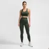Legging Femme Hmltif Seamless - Vert - hummel