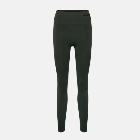 Legging Femme Hmltif Seamless - Vert - hummel