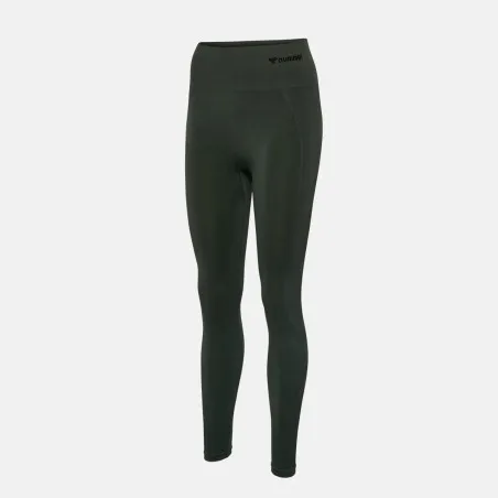 Legging Femme Hmltif Seamless - Vert - hummel