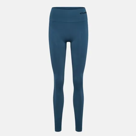 legging Femme Hmltif Seamless - Bleu - hummel