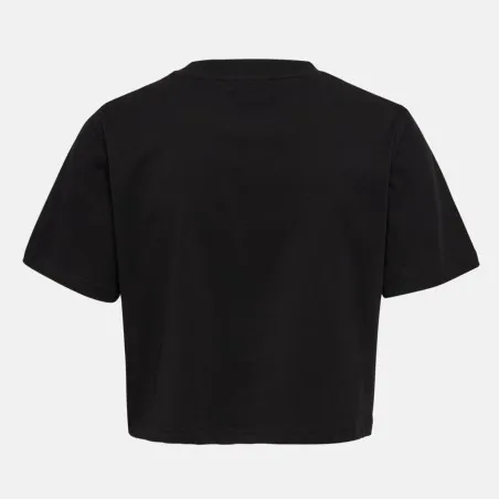 T-shirt Femme Hmllgc Malu Cropped - Noir - hummel