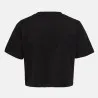 T-shirt Femme Hmllgc Malu Cropped - Noir - hummel