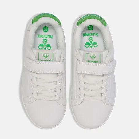 Chaussures enfant Busan - Blanc/Vert - hummel