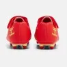 Chaussures de foot enfant Top Star F.G. Jr Haute - Rouge/Jaune - hummel