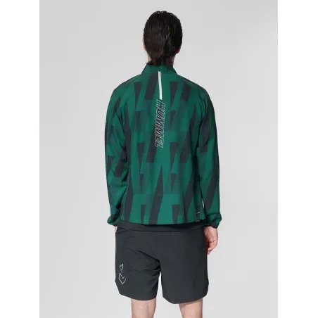 Veste Hmlcourt Aop Rain Forest - hummel