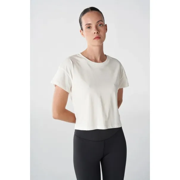 T-shirt Hml Court Sandra CropTop - hummel