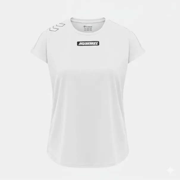 T-shirt Femme hummel  T213475WS-9001 - hummel