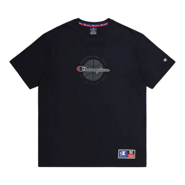 T-Shirt Col Rond Modern Basket Noir 219794KK001 - CHAMPION