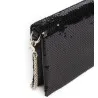 Just Pochette Soiree Rectangulaire Paillette Noir - JUST CAVALLI