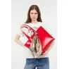 Just Sac Gm Vernis Avec Foulard Rouge - JUST CAVALLI