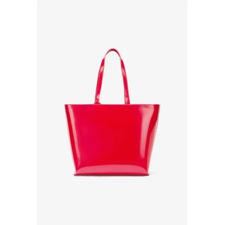 Just Sac Gm Vernis Avec Foulard Rouge - JUST CAVALLI
