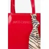 Just Sac Gm Vernis Avec Foulard Rouge - JUST CAVALLI
