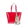 Just Sac Gm Vernis Avec Foulard Rouge - JUST CAVALLI