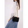 Just Sac Nylon Pm Carre Fermeture Snake Noir - JUST CAVALLI