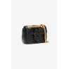 Just Sac Nylon Pm Carre Fermeture Snake Noir - JUST CAVALLI