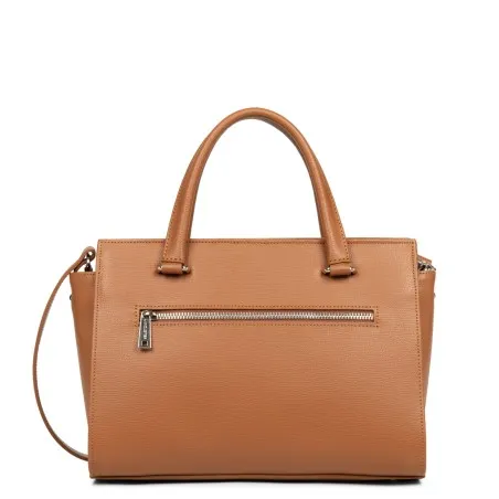 Lancaster Sac A Main Zippe M Camel - LANCASTER
