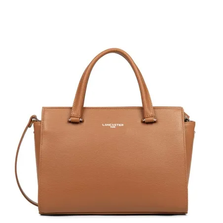 Lancaster Sac A Main Zippe M Camel - LANCASTER