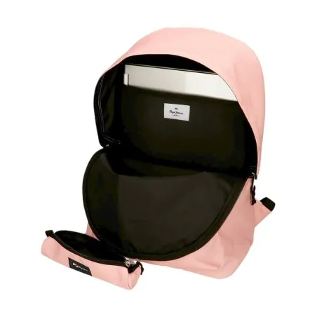 Pepe Jeans Sac A Dos Rose Clair+ Trousse 63292a1 - PEPE JEANS