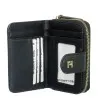 Ted Lapidus Porte Feuille Monnaie Jara Col N-J-Sil-Bl - TED LAPIDUS