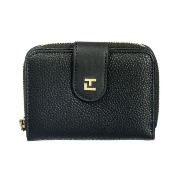 Ted Lapidus Porte Feuille Monnaie Jara Col N-J-Sil-Bl - TED LAPIDUS