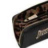 JUST PORTE FEUILLE LISS JUST METAL NOIR - JUST CAVALLI