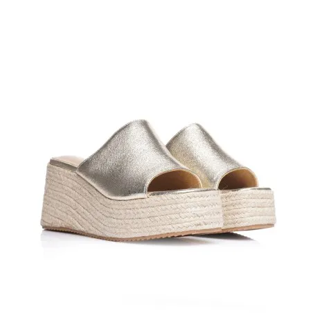 Sabot compensé halfa doré E26-F70 - Seaside