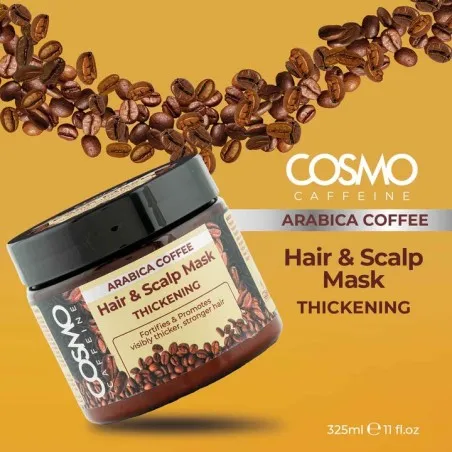 COSMO - Masque Capillaire Et Cuir Chevelu Au Café Arabica 325G - COSMO