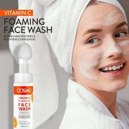 COSMO - Mousse Nettoyant Visage Moussant À La Vitamine C 175Ml - COSMO