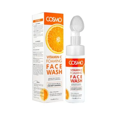 COSMO - Mousse Nettoyant Visage Moussant À La Vitamine C 175Ml - COSMO