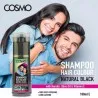 COSMO - Shampoing Colorant Pour Cheveux Noir Naturel 180Ml - COSMO