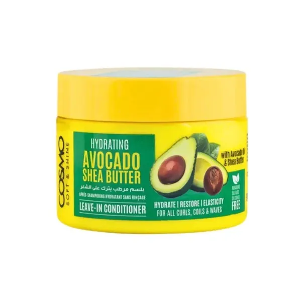 COSMO - Soft & Shine Leave-In Conditioner 325G Avocado & Shea Butter - COSMO