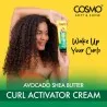 COSMO - Soft & Shine Crème Activatrice De Boucles Avocado Shea Butter 250Ml - COSMO