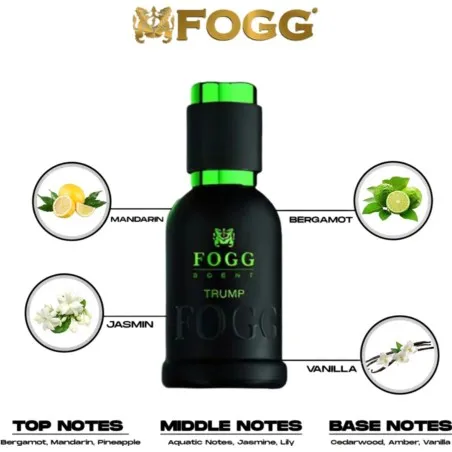 FOGG - Trump Eau De Parfum Intense Pour Homme – 50ml - FOGG
