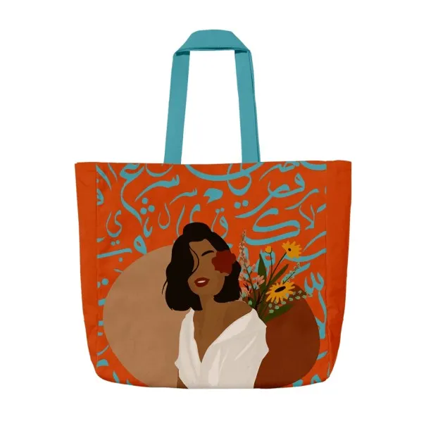 Tote Bag Baleo Flowers Identity - DUO