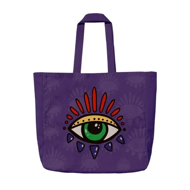 Tote Bag Baleo Maya Eyes Verso - DUO
