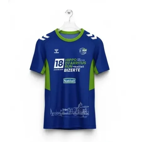 MAILLOT OFFICIEL HIPPO DIARRHYTUS RUN - hummel