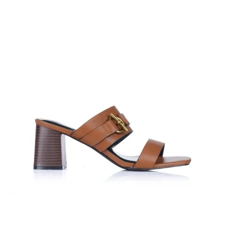 Mules Femmes Seaside Sabot demi talon avec accessoires E26-F602 - Seaside