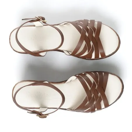 Sandales compensées Cuir - Seaside